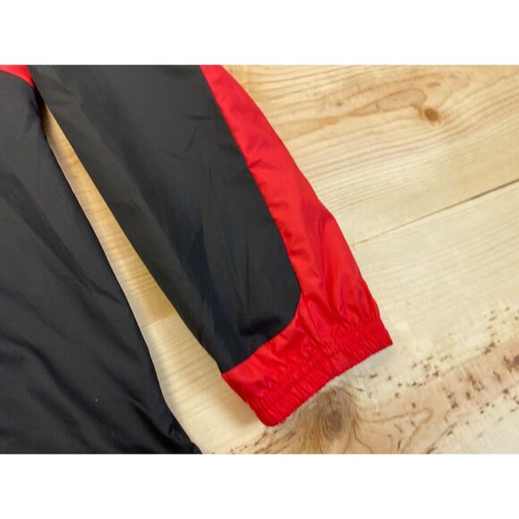 Antigua Jacket Womens Large Black Zip Windbreaker Golf Wilderness Fortune Bay - Picture 6 of 15